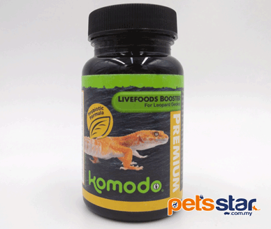 Komodo Livefoods Booster For Leopard Gecko Komodo Livefoods Booster For Leopard Gecko